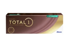 Dailies Total 1 for Astigmatism 30tk_läätsekarp_eestvaates